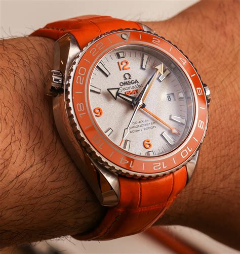 omega planet ocean gmt orange sales|omega planet ocean goodplanet gmt.